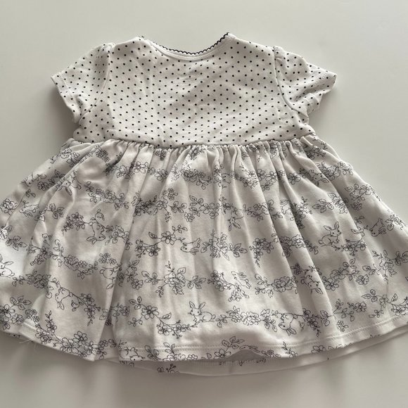 LOT of 4 Baby spring park dresses NOPPIES & other brands, great condition - Picture 7 of 12